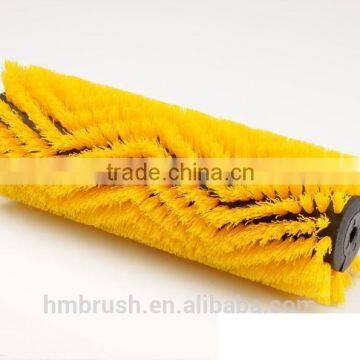 Street sweeper cylindrical roller brush