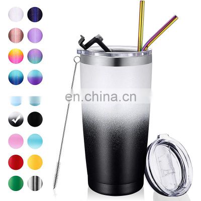 18/8 Stainless Steel Double Wall Tumbler 20oz 22oz Insulated Coffee Travel Tumbler