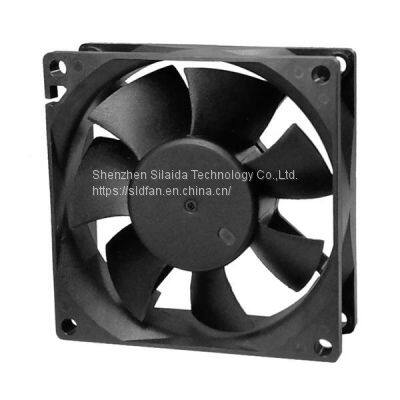 8025 8CM 80mm wind capacity 12V PWM intelligent cooling fan speed control 80*80*25mm
