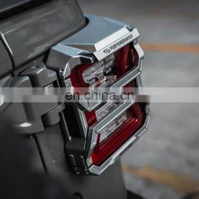 High Quailty Sliver Taillight Cover for Jeep Wrangler JK 07+ Accessories Rear Lamp Cover for Jeep From Maiker photo-2
