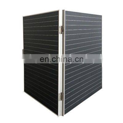 China price new outdoor 120W bifacial folding paneles solares portable foldable solar panels