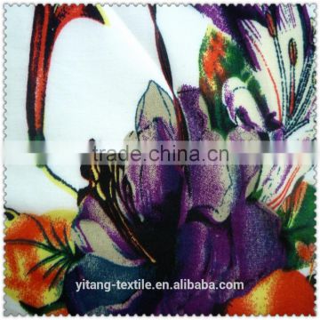 Rayon print fabric for garment