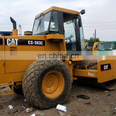 High quality cat roller 583c , Used cat road construction machine , CAT 583c 568c 683c