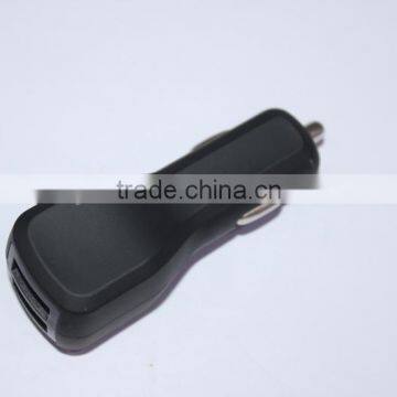 3.1Amp 3100mA Output Dual 2nd USB Vehicle Auto Car Charger With Black Painting Rubberized Finished photo-3