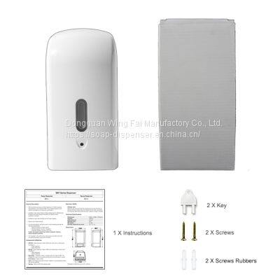 Commercial 1000ML Wall Mounted Large Capacity Automatic Hand Sanitizer Liquid Soap Dispenser photo-5