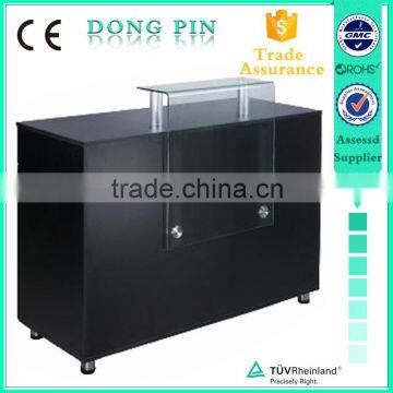 wooden salon reception desk manufacturer