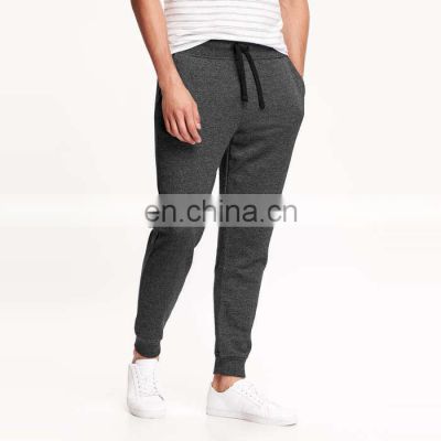 New Design Wholesale Fashion & Sports Charcoal gray sweatpants for men cotton fleece custom jogger pants Slim track pant