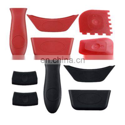 Silicone Hot Pot Handle Cover / Heat Protecting Silicone Hot Handle Holder for Cast Iron Skillets, & Pans photo-3