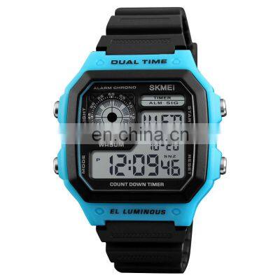 Skmei 1299 Japanese Designer Digital Hand Square Watch photo-2