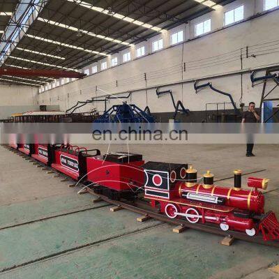 Cheap amusement parks trains electric train for sale