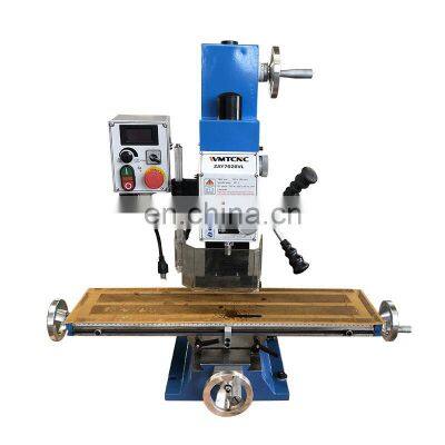 ZAY7020VL vertical mini manual drilling and milling machine with longer worktable