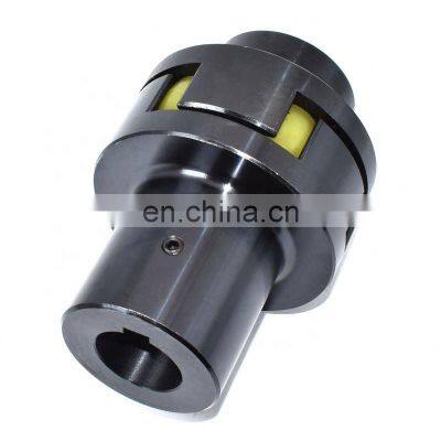 high quality 45# steel flexible jaw spider plum coupling