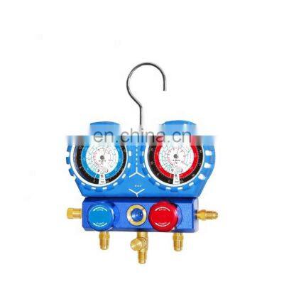 CT-536 ALD Aluminum Manifold Gauge Set HVAC Refrigeration System Auto Air Conditioner AC Charging R134A R502 R410A R404 Price photo-2