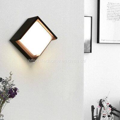 Modern Square LED Outdoor Wall Lights (12W) photo-2