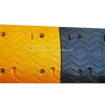 Heavy Duty Solid Rubber Driveway Speed Hump