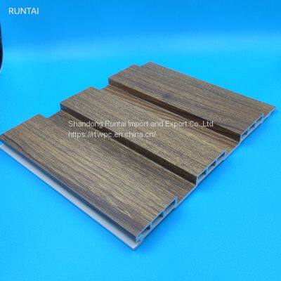 Easy Install Eco Wood Laminate Decorative Wall Cladding WPC Panels 195-12mm photo-4
