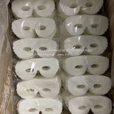 Grande 9×19cm 80g Pearl Pattern Disposable Eye Patch Cloth White Nonwovens Eye Mask Eye Film Paper photo-4