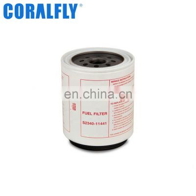 CORALFLY Truck Diesel Engine Fuel Filter S2340-11441