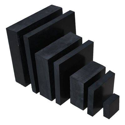 Rubber Cushion Machine Vibration Isolation Cushion Shock Absorption Cushion Non-slip Cushion Sheet Rubber Sheet Furniture Heightening Cushion Square photo-5