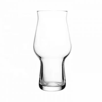 Wholesale Custom in stock Drinking Juice Water Glass Cup reverse top glass Clear Beer Pint Glass mug