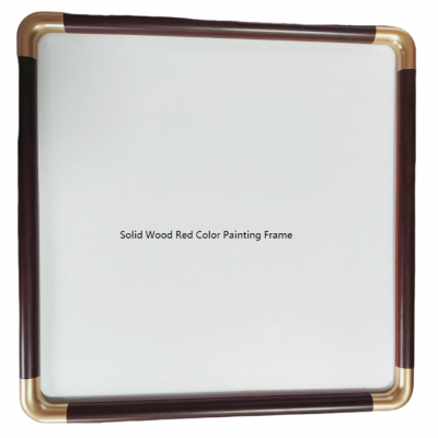 30*30 cm Square Xuan Paper Painting Hardcard Border protection Rounded Corners Rosewood wooden Frame