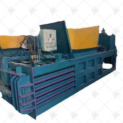 Hydraulic horizontal bale making machine carton box  paper wrapper machine