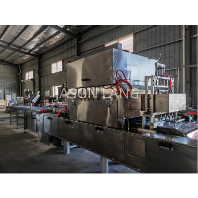Shanghai Automatic Dorayaki Cake Production Line; Sandwich Cake Making Machine