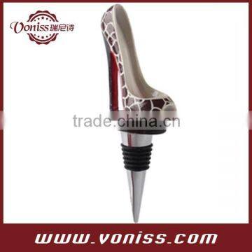 High Heel Shoe Wine Bottle Stopper, Creative Wine Stopper, Best for Gift Set and Home Decorative photo-2
