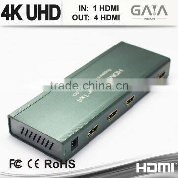 4K*2K 1x4 HDMI Switch Splitter 1 input 4 output - Gaia vision