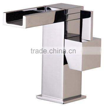 Brass Chrome Waterfall LED Basin Fauctes MP128