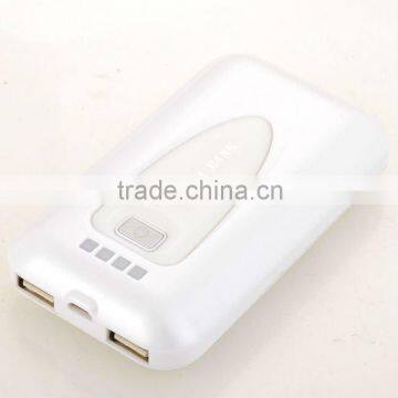 electronics battery charger with dual output high capacity 4400mAh for smart phone, MP017