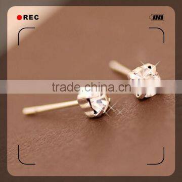 100% Brass Copper Alloy Plating Gold Fashion Earring Designs New Model Earrings photo-2