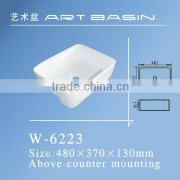 Cheap Half Hidden Art Basin Price photo-4