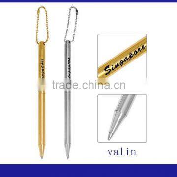 (va1108) metal lanyard pen for free sample pen