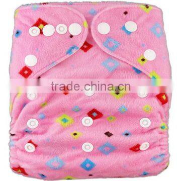 AnAnBaby New Minky Super Soft Baby Cloth Nappy With Microfiber Insert photo-6