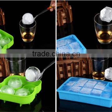 Food Grade Custom Eco-friendly Silicone Ice Cube Ball Shape Mold Maker photo-4
