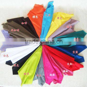 Multi Color Microfiber Polyester Tube Plain Neck Scarf