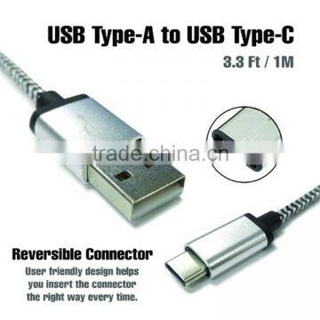 Nylon Colorful 2.0 C Type Connector USB Cable Pigtail photo-4