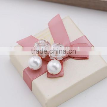 White Freshwater Pearl Stud Earrings Fashion Ladies Earrings Jewelry