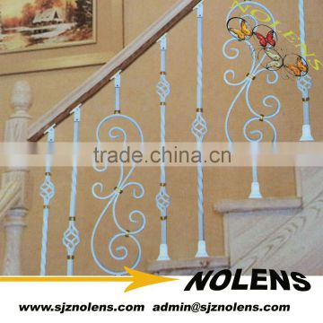 wrought iron stair railing/wrought iron hand railings/interior wrought iron stair railings