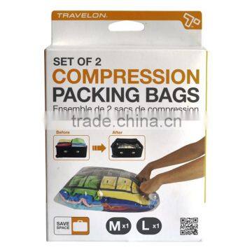 Vacuum compressed bag SGS TUV vacuum storage bag with best price best quality