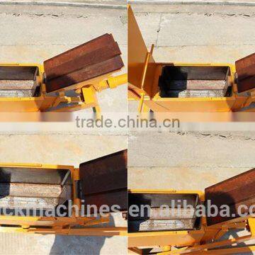 Fu Lang FL1-40 Manual Clay Interlock Brick Making Machine photo-2