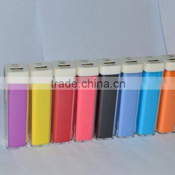 portable 2600mah power bank for travel use