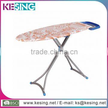 Steel tube stand and Metal mesh top foldable ironing board