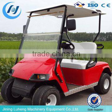 China made 2 seat battery powered electric aluminum golf cart