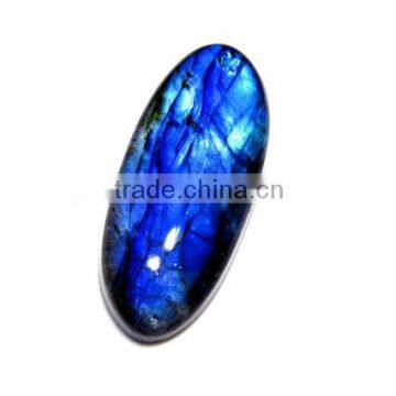 SUPERB QUALITY Natural Blue Flash Fire Labradorite Cabochon Oval Shape 16X38MM Approx Good Quality On Whole Sale Price photo-2