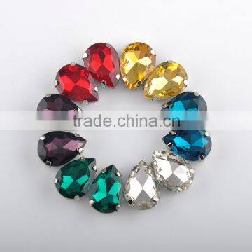 Rhinestone With Metal Setting ,welding Metal Setted Rhinestone photo-2