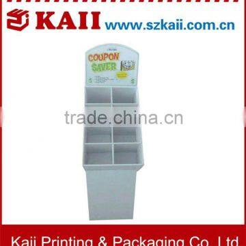 ecofriendly white corrugated color display box