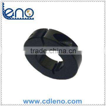 Black Anodized 1/2" ID Aluminum Clamping Shaft Collar