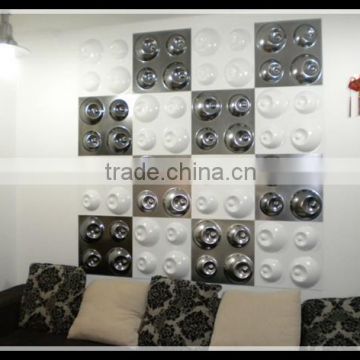 3d decoration stone wall panel